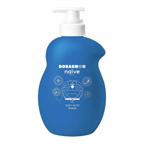 Kracie Naive 桃叶精华保湿沐浴露 530ml 花火哆啦A梦限定版